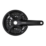 Plato Palanca Shimano Fc-mt210 Hollowtech 40-30-22 175 Cubre