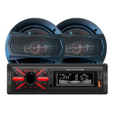 Combo Audio Car Stereo Bluetooth + 6 Pulgadas Bravox Xline P