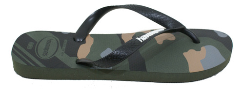 Ojota Havaianas Top Camuflada Verde Hombre Deporfan 