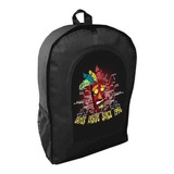 Mochila Negra Crash Bandicoot Adulto / Escolar A6