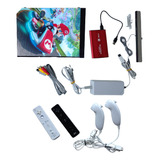 Nintendo Wii Con 2 Sets De Controles, Memoria Y Accesorios