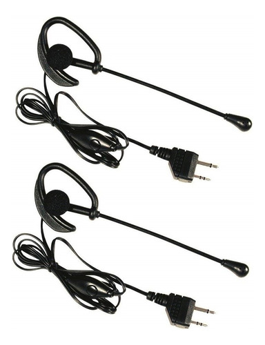 Midland Avp1 Par De Headsets Con Ppt Para Oido Para Radios 