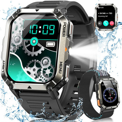 Smartwatch Iowodo W70pro Larga Duración Batería De 900mah Marco Metalico Negro Luz Led Pantalla 2.01 Reloj Inteligente Smart Watch Hombre Llamada | Envío gratis