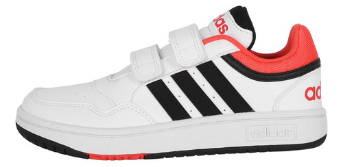 Zapatilla adidas Hoops 3.0 Niño Blanco