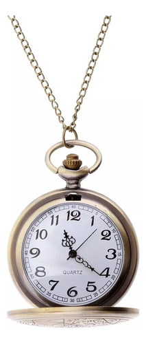 Collar De Reloj De Bolsillo Retro Vintage Antiguo De Estilo