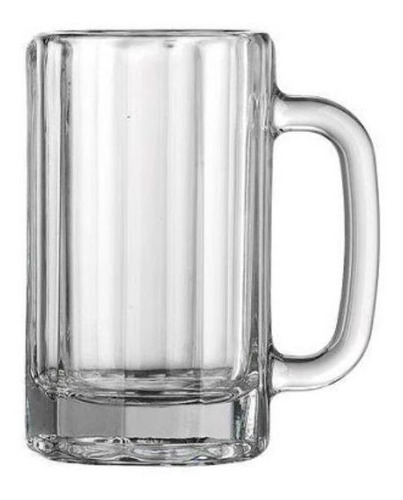 Set 4 Tarros Cervecero 473 Ml / 16 Oz Vidrio Crisa