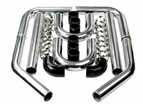 Kit De Tuberia De Intercooler Universal 3  Aluminio