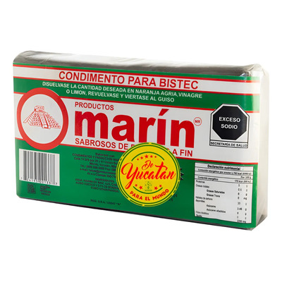 1kg Condimento Para Bistec (recado Blanco) Marin Yucatán
