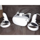Oculus Quest 2 Vr - 1 Mês De Uso + Cabo 5m Realidade Virtual