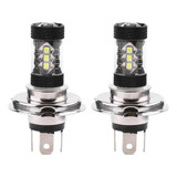 2 Piezas H4 H7 12v-24v 80w Coche Alta Potencia Brillante Led