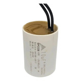 5x Capacitor 10uf 400v Epcos 2 Fios Motor Portão Eletrônico