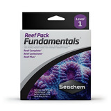 Seachem Reef Pack Fundamentals Ca Kh Mg Aminoacidos, 3 X 100 Ml