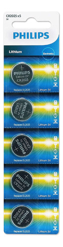 Bateria  Cr2025 3v Philips Kit C 100 Uns
