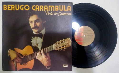 Berugo Carambula Solo De Guitarra Vinilo Lp 1976 Tango Bossa