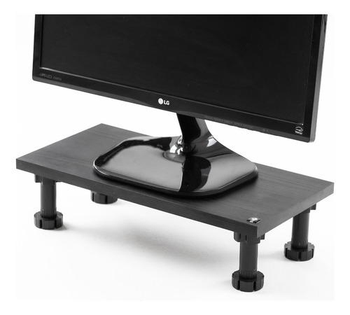 Soporte De Monitor Elevador Tv Pc Escritorio Regulable Cuota