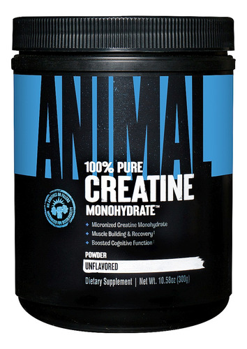 Universal Animal | Creatine Micronized | 300gr | 60 Servings