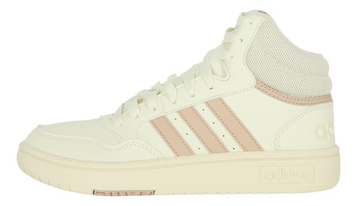 Zapatilla adidas Hoops 3.0 Mid Off Mujer White/wonder Taupe