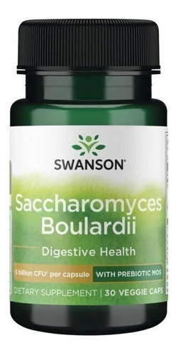 Swanson | Saccharomyces Boulardii With Prebiotic Mos I 30cap