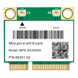 Placa Mpe-3000h Intel Ax200 Wifi 6 Bluetooth 5 Mini Pcie