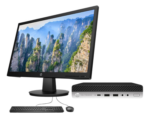 Hp Prodesk Mini 600 G3 8 Gb/ 240 Ssd I5 De 6ta Monitor 22