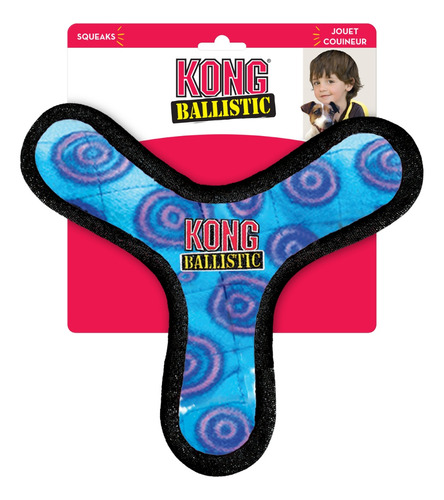 Juguete Kong Ballistic Boomerang Mascotas Talla L