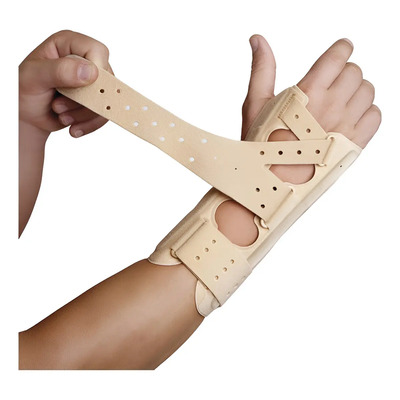 Muñequera Con Férula Palmar Ambidiestra Orliman M660 Talla Ch Md