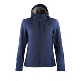 Chaqueta Mujer Macaya Softshell Hoody Azul Marino Lippi