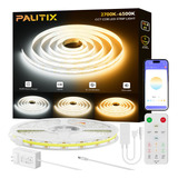 Pautix Cob - Tira De Luz Led Blanca Cct Sintonizable 32.8 Pi