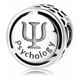 Charm 100% Plata Ley S925 Psychology Psicologia Para Pandora