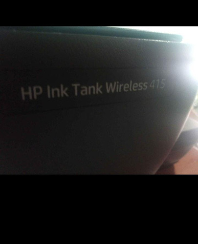 Impresora Hp Ink Tank Wireless 415 Con Wifi Negra 100v/240v 