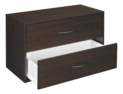 Closetmaid  - Mueble Organizador Apilable (2 Cajones).