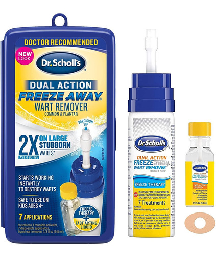 Removedor De Verrugas, 7 tratamientos, Caja, Dr. Scholl's, S