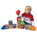 Melissa - Doug K.s Kids Match Y Build Soft Blocks Set