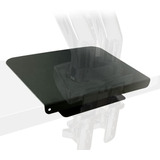 Placa De Acero Para Soporte De Monitor En Escritorio, Negro