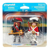 Playmobil Duo Pack Muñecos Figuras Pirata Y Soldado 70273