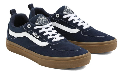 Tenis Vans Kyle Walker Dress Azul/cafe Unisex Originales¬