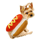 Engraçada Fantasia Cachorro Quente / Hot Dog - Pet Conforto