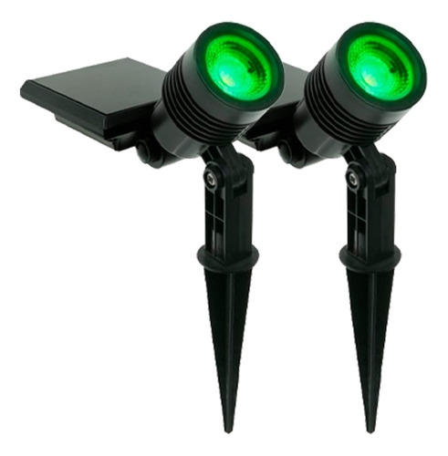 Kit 02 Espeto Balizador Refletor Jardim Decoração Led