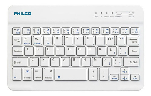 Mini Teclado Philco 10 PuLG B1001 Bluetooth Multiplataforma