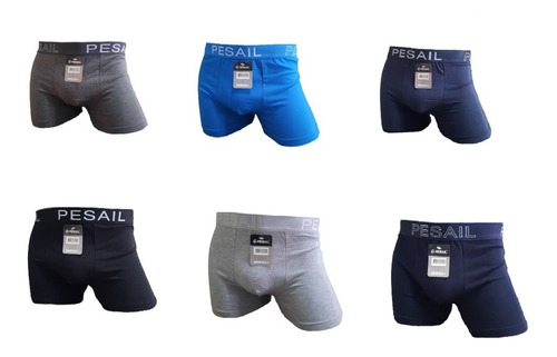 Pack 6 Boxer Pesail M-l-xl-xxl