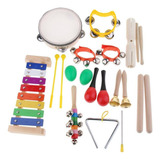Niños Instrumentos Musicales Set Juguetes Educativos
