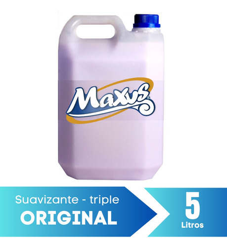 Suavizante Liquido Textil - Triple Perfume -  Bidon X 5 Lts