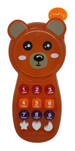 Celular Niños Animalitos Numeros Sonidos Juego Juguete Bebes