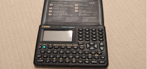 Casio Agenda Electronica - Calculadora - Como Nueva!