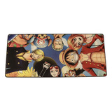 Mousepad Xl 90cm X 40cm X 3mm Cosido Personajes One Piece !!