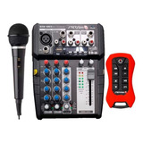 Mesa Stm1003 3canais Bluetooth Sd Fm  Controle + Microfone