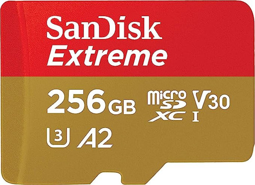 Cartão De Memória 256gb Micro Sd Extreme 190mb 4k Sandisk ®