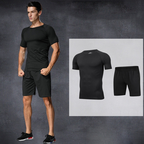 Traje Deportivo De Fitness De Secado Rápido For Hombre