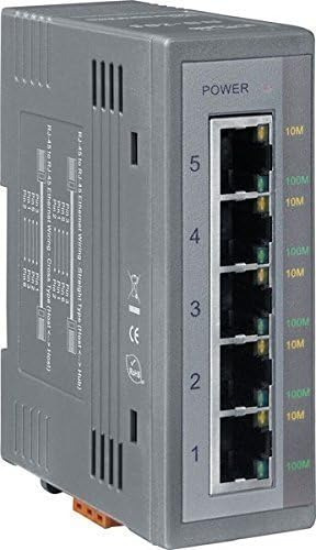 Icp Das Ns-205 Mbps Conmutador Ethernet Industrial De 5 Puer
