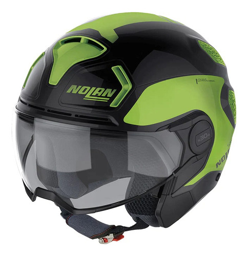 Casco Nolan N30-4t Uncharted 22 Verde 